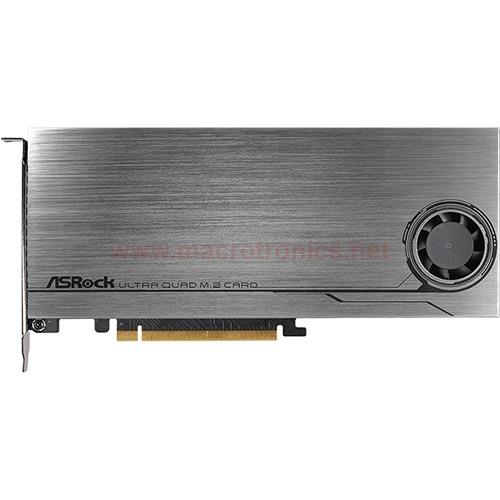 Asrock Ultra Quad M.2 to PCI Express module Card