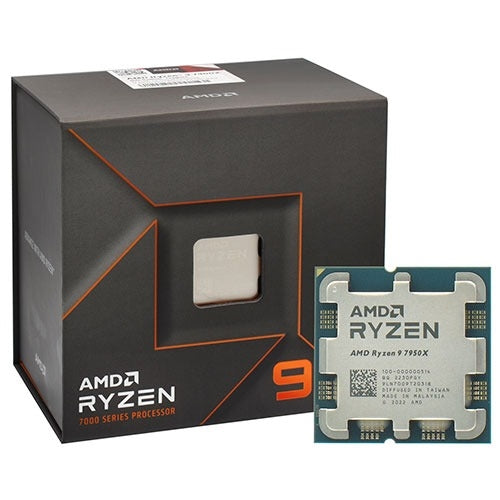 AMD Ryzen 9 7950X up to 5.7 GHz AM5 | Boxed | 3-year Warranty