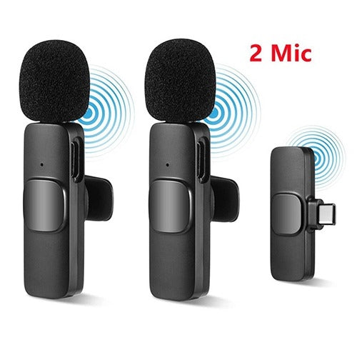 K9 Dual Wireless Type-C Microphone