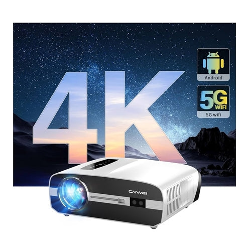 Android LED Projector 4K Wi-Fi Bluetooth