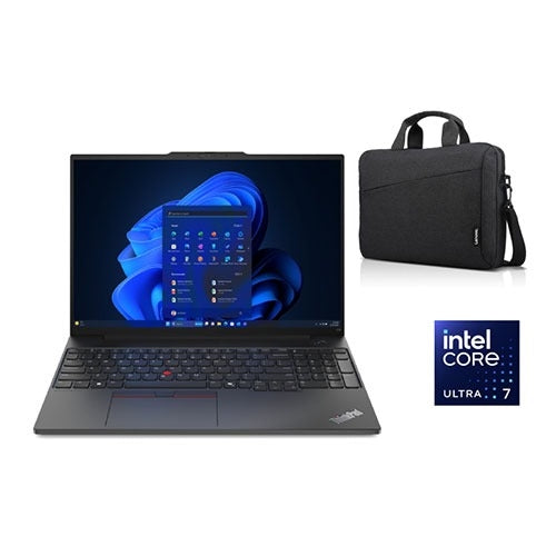 Lenovo Thinkpad E16 21MA001KAD Gen 2, Ultra 7 155H 1TB 16-inch FHD Business Laptop | 2 Years