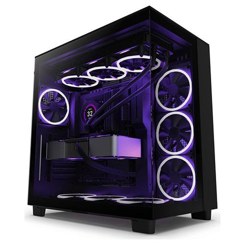 NZXT H9 Flow Dual-Chamber Mid-Tower Airflow Case