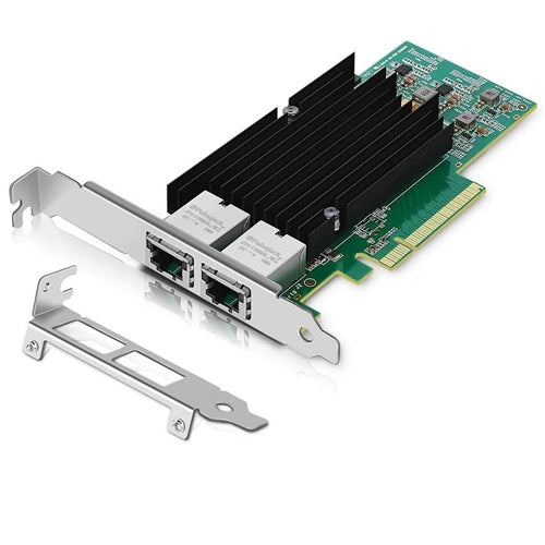 NICGIGA NIC-X540-2T 10Gb Network Card PCIe Dual RJ45 Port with Intel X540 Controller