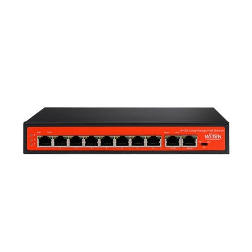 Wi-Tek PoE Switch 8 Ports WI-PS210G