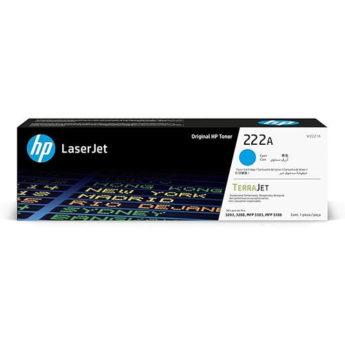 HP 222A W2221A Original Toner Cyan