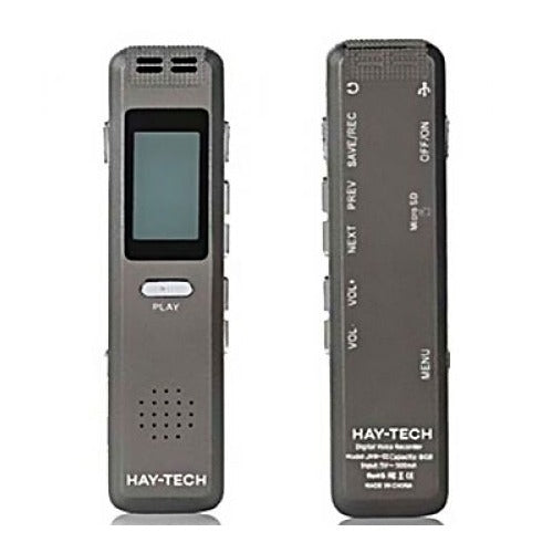 Hay-Tech Digital Voice Recorder L187 8GB
