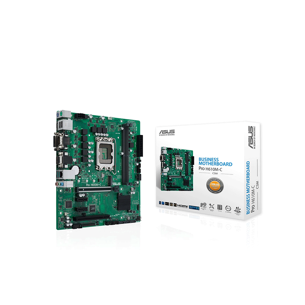 Asus Pro H610M-C CSM DDR5 Motherboard 90MB1AT0-M0EAYC