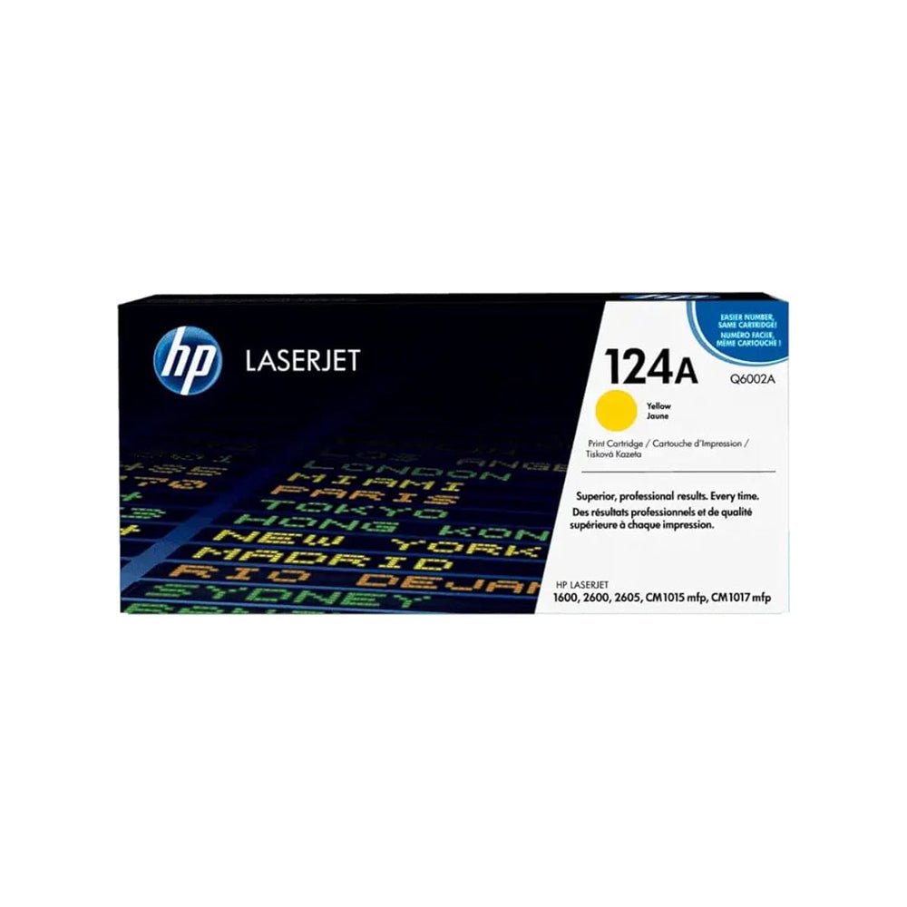 HP 124A Q6002A Original Toner Yellow