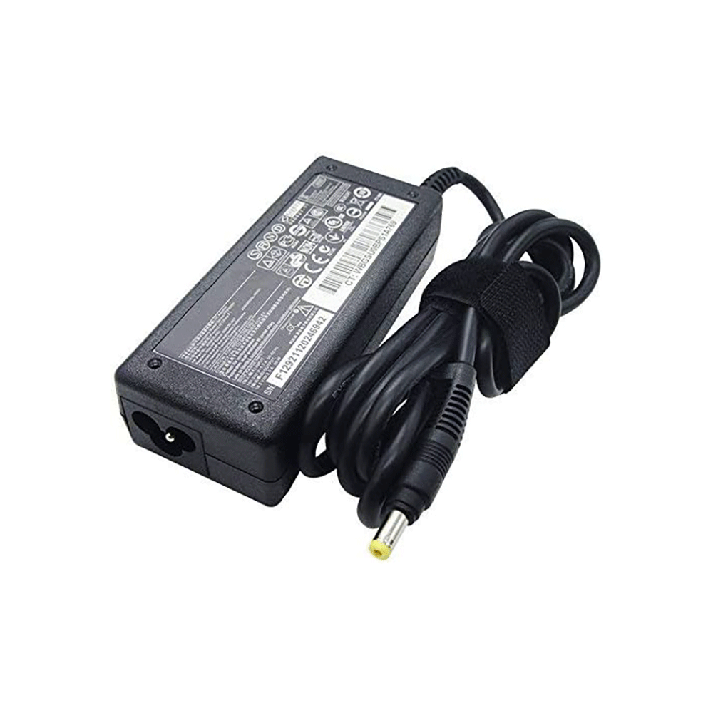 HP 65Watt Original AC Adapter 18.5V 3.5A Yellow small Pin
