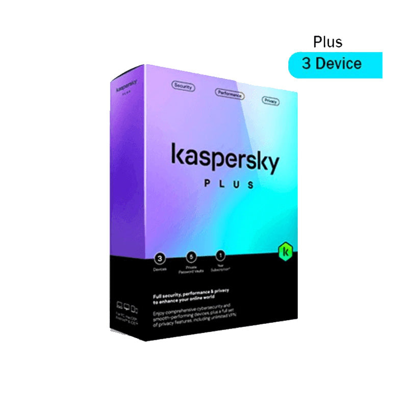 Kaspersky Internet Security Plus 1 Year License for 3 Devices