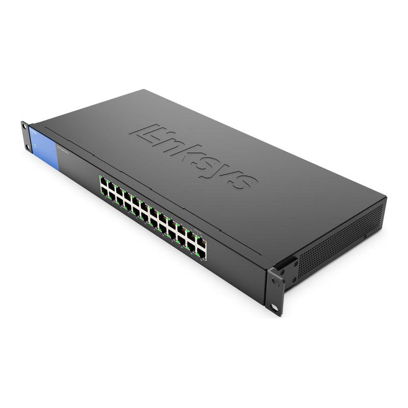Linksys LGS124-EU 24-Ports Gigabit Rackmounted Unmanaged Switch