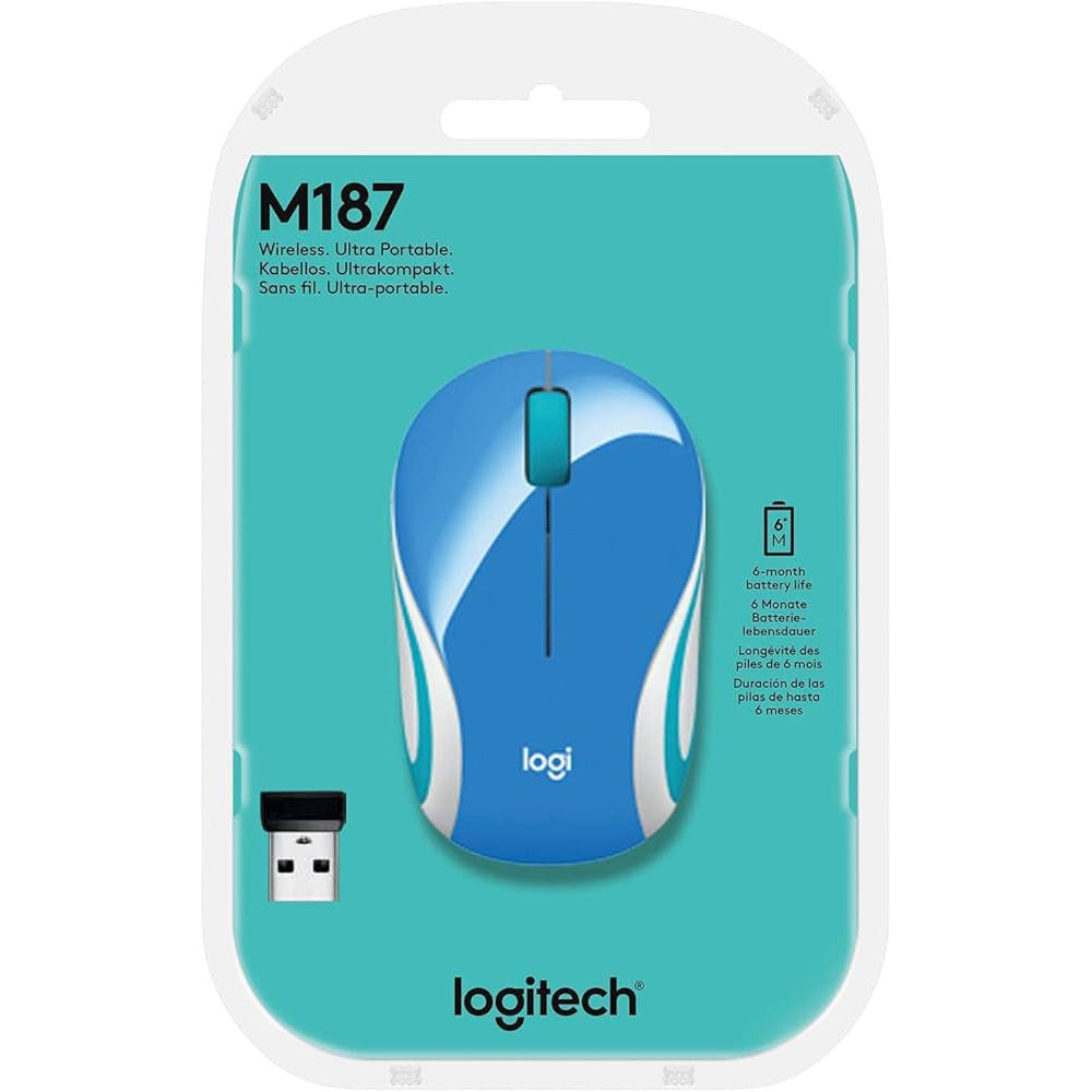 Logitech M187 Wireless Mouse Black 910-002731