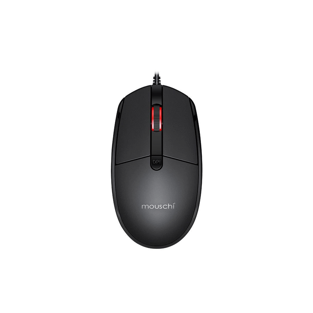 Mouschi Heavy Professional Wired Mouse Black