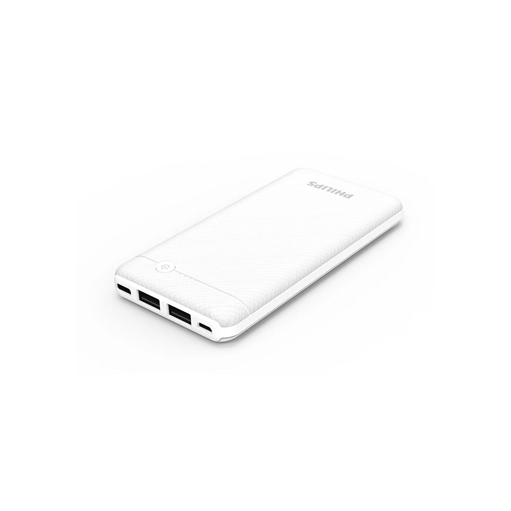 Philips 10000mAh Power Bank DLP7710 White