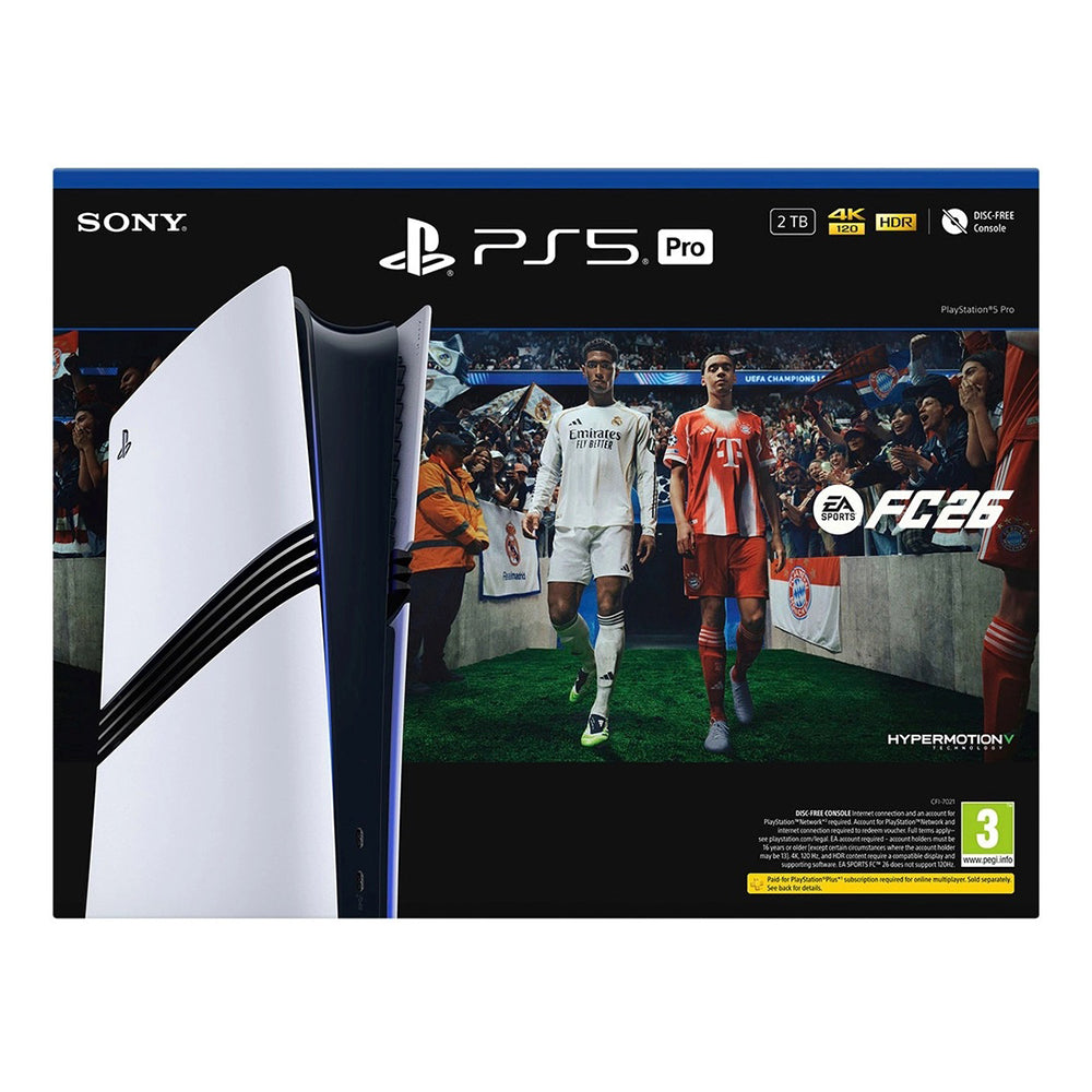 PlayStation 5 PRO Slim Edition Gaming Console CFI-7021 + Controller + FC26 Voucher