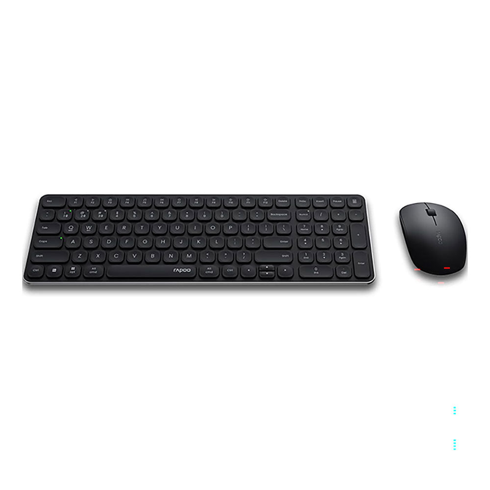 Rapoo 9320M Wireless Keyboard & Mouse Dark Grey