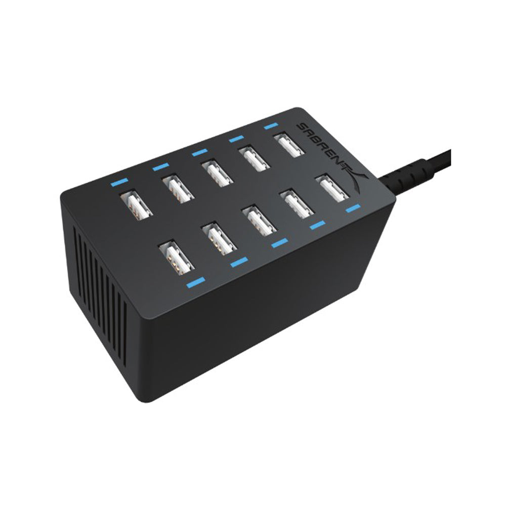 Sabrent 10 Ports Fast Charger AX-TPCS 60W