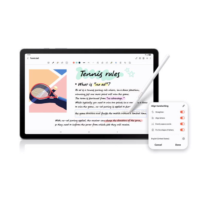 Samsung Galaxy Tab S10 Lite + 10.9 inch Android Tablet 128GB Gray SM-X400