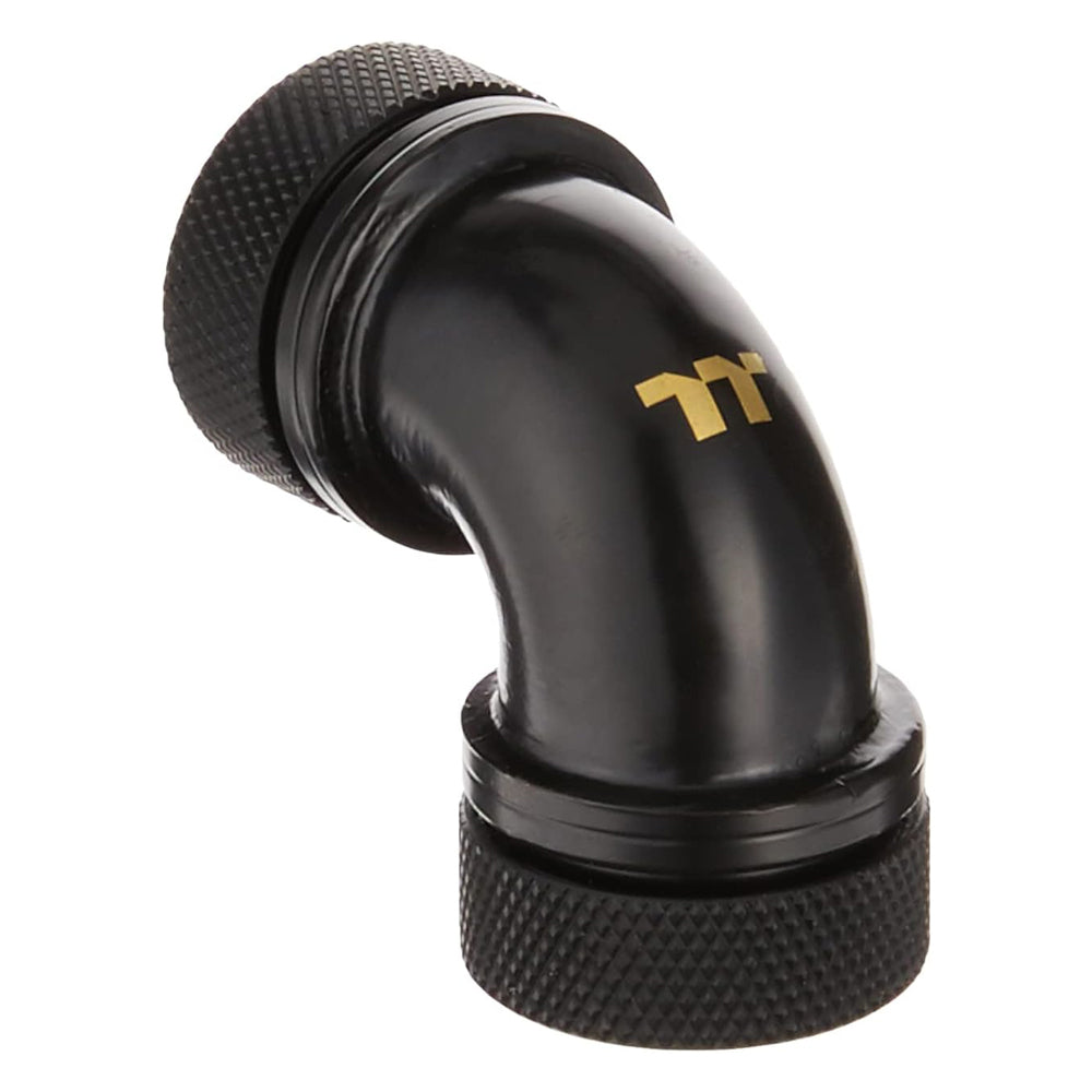 THERMALTAKE PACIFIC TUBE 90 DEGREE 12MM BLACK