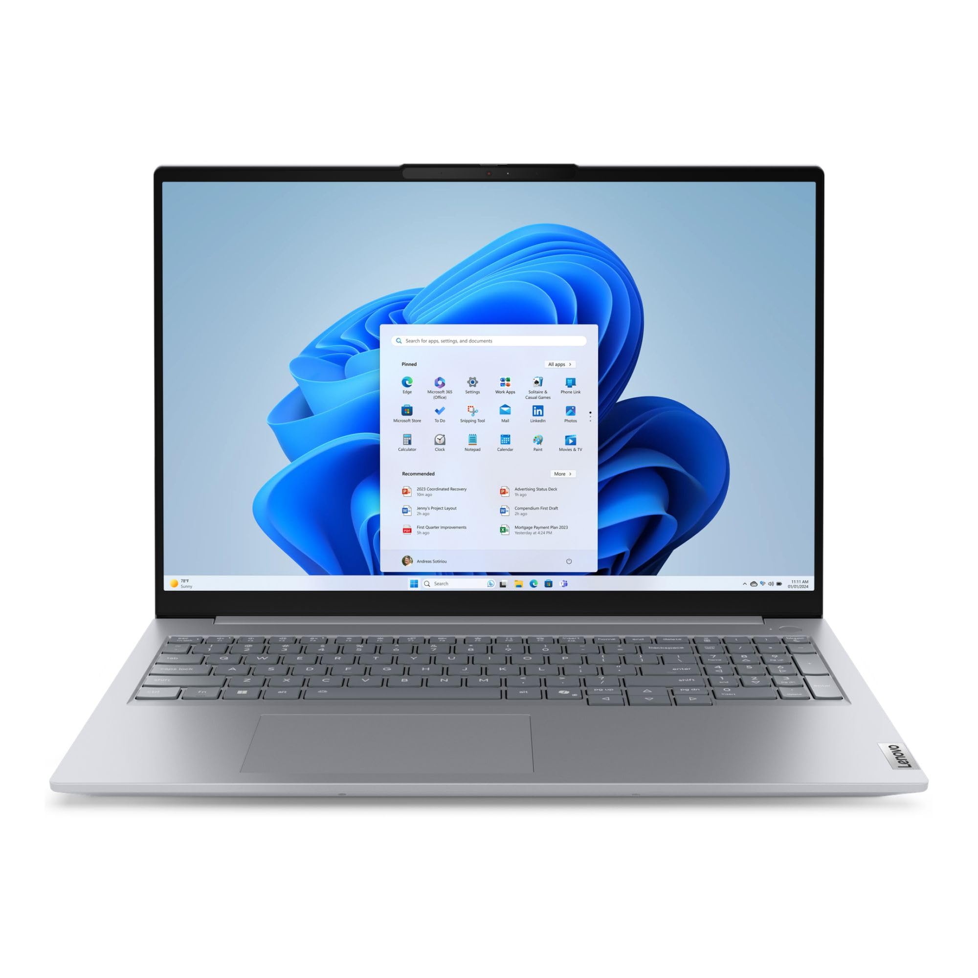 Lenovo Thinkbook 16 G8 IAL 21SK0027GP Ultra 5 225U 16GB 16-inch Laptop