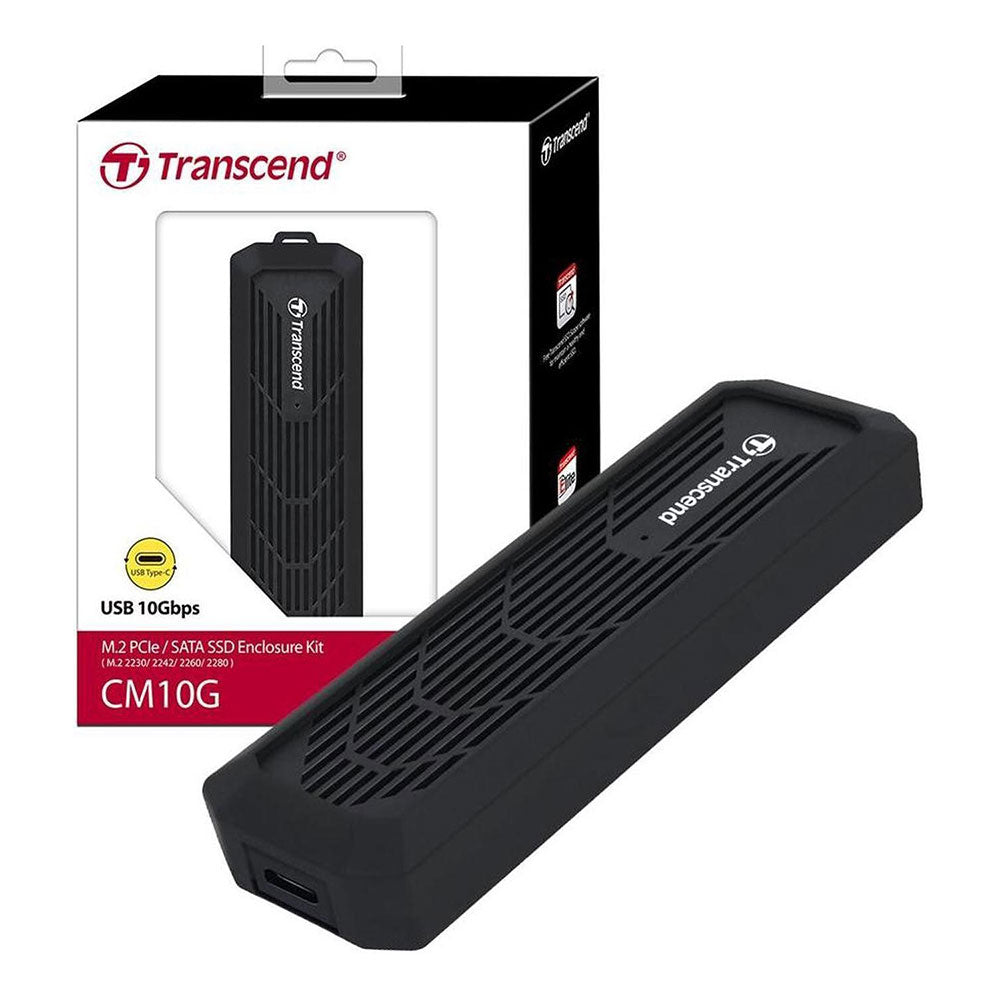 Transcend CM10G USB-C M.2 NVMe Enclosure