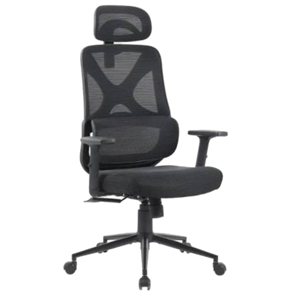 VL 8029H-1-BK With Footrest High-Back chair