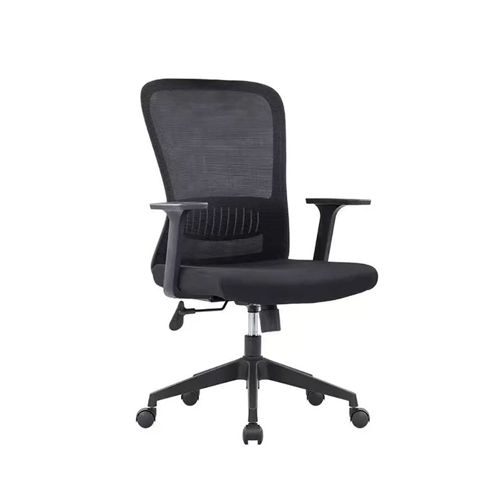 Valencia VL 8023-BK Flip Armrests Mid-Back chair