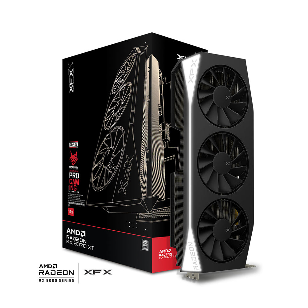 XFX Mercury AMD Radeon RX 9060 XT OC Gaming Edition 16GB