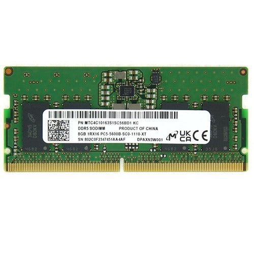 Micron 8GB DDR5 4800MHz Laptop RAM MTC4C10163S1SC48BA1