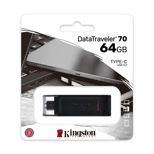 Kingston DT70 Datatraveler USB-C Flash Drive 64GB