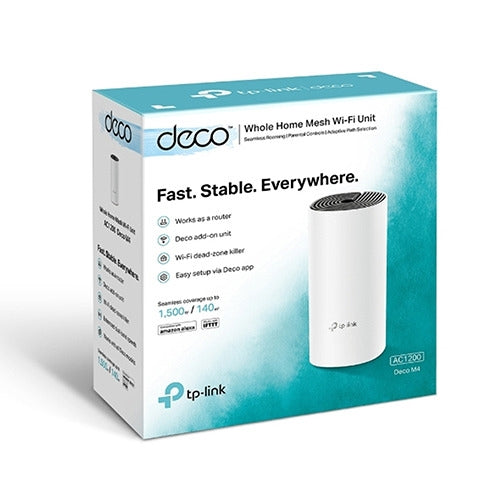 TP-Link Deco M4 AC1200 Whole Home Mesh Wi-Fi | Pack of 1