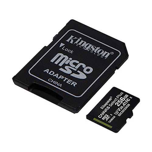 Kingston SDCG4 Canvas Go Plus microSD 256GB