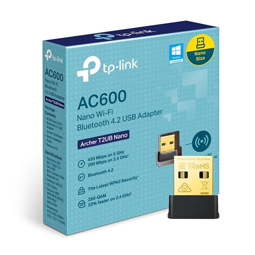 TP-Link Archer T2U Nano AC600 Wireless USB Adapter