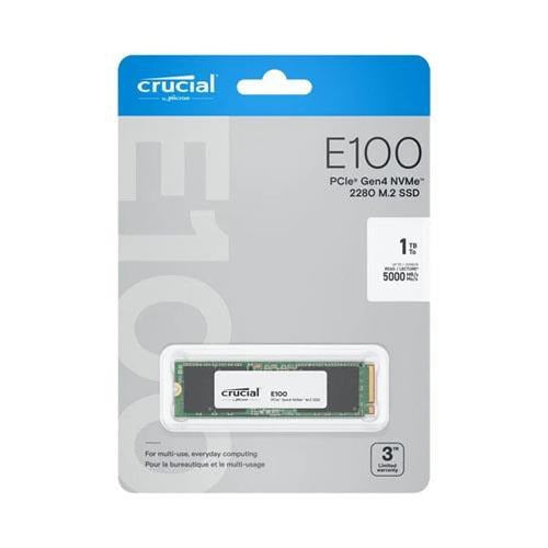 Crucial E100 1TB M.2 SSD Gen 4  CT1000E100SSD8