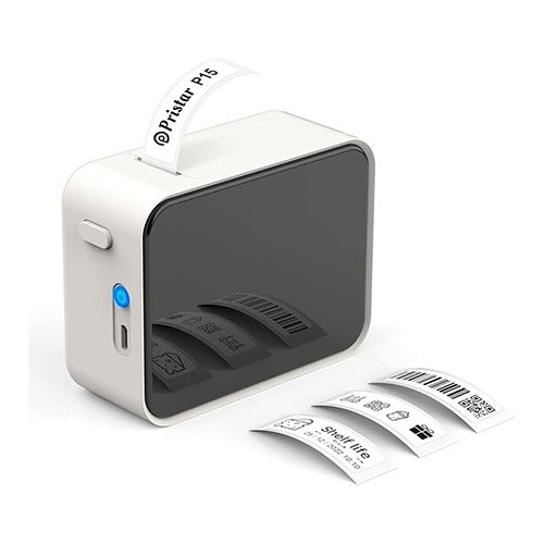 P15 Portable Bluetooth Label Printer, Easy to Use Ideal for Home&Office Organization Small Business with 1 Label