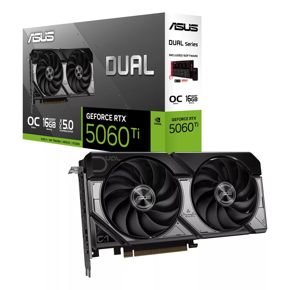 ASUS Geforce RTX 5060 TI 16GB GDDR7 90YV0MH0-M0NA00 Dual Fan