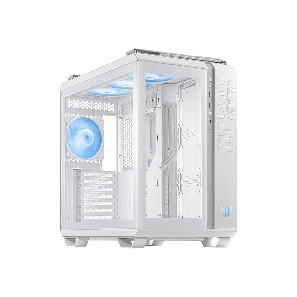 Asus TUF GT502 Plus ATX Mid Tower Gaming Case White 90DC0093-B19000