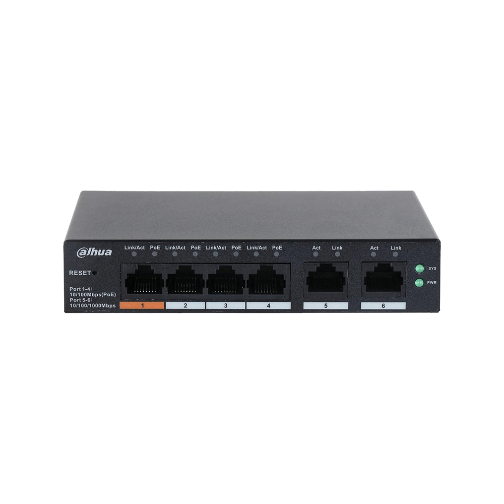 Dahua 4-Ports Gigabit Poe Switch DH-CS4006-4ET