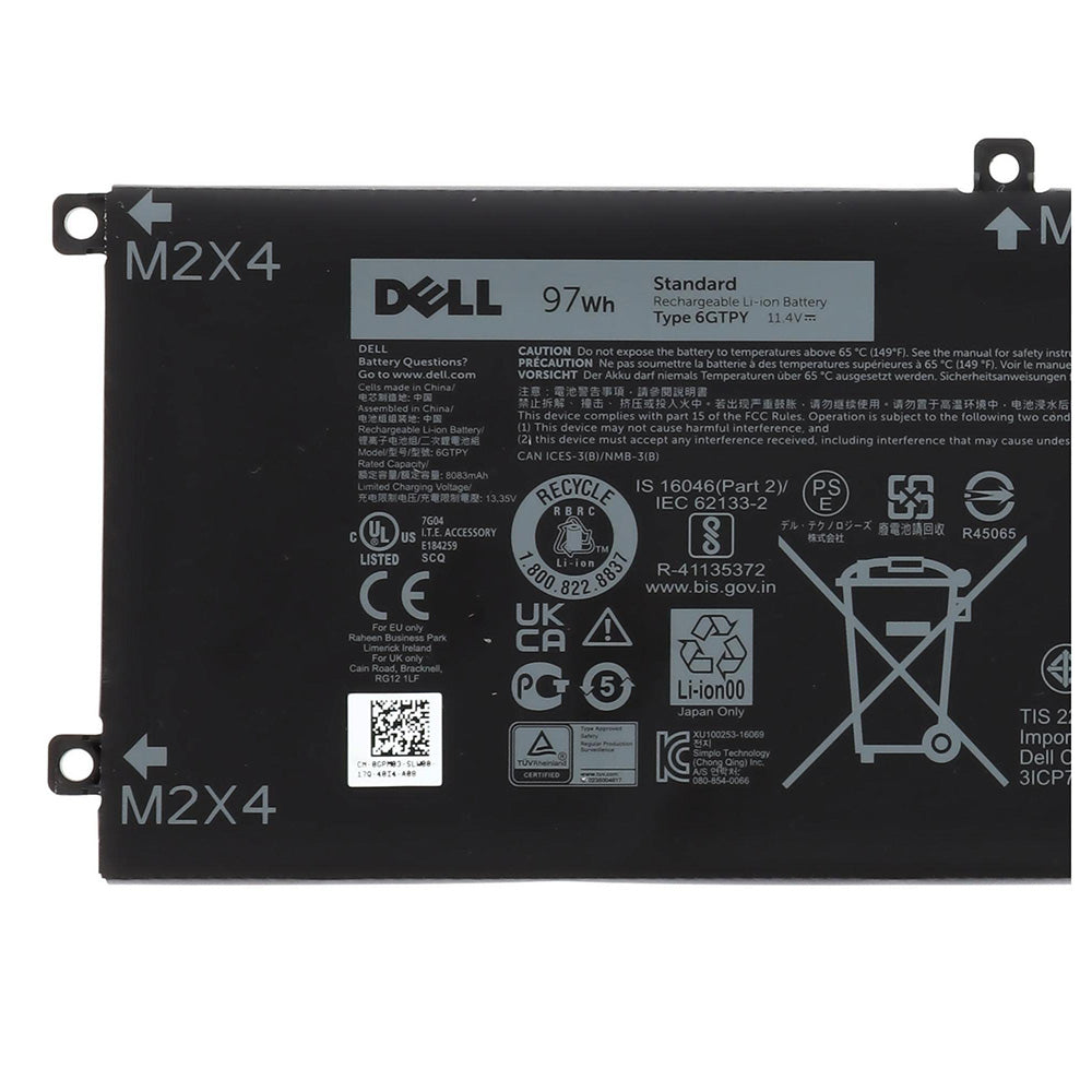 Dell Original Laptop Battery 6GTPY
