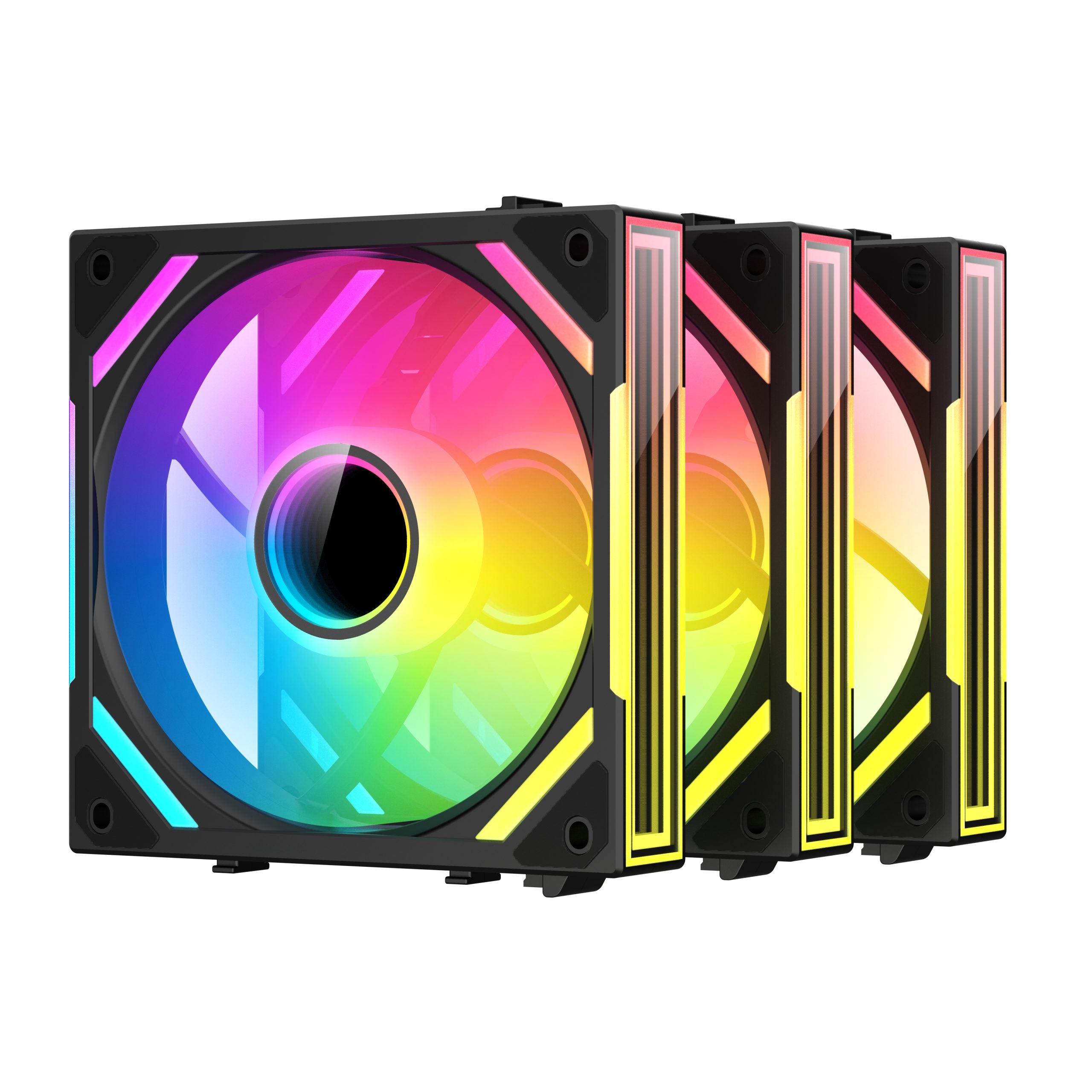 XASTRA FS120B ARGB Triple Pack Computers Fans Black