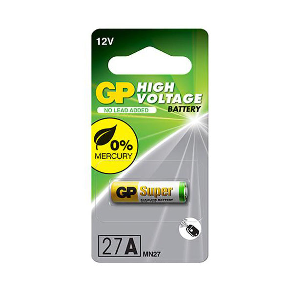 GP Super 27A High Voltage Battery GP27AF-2C5