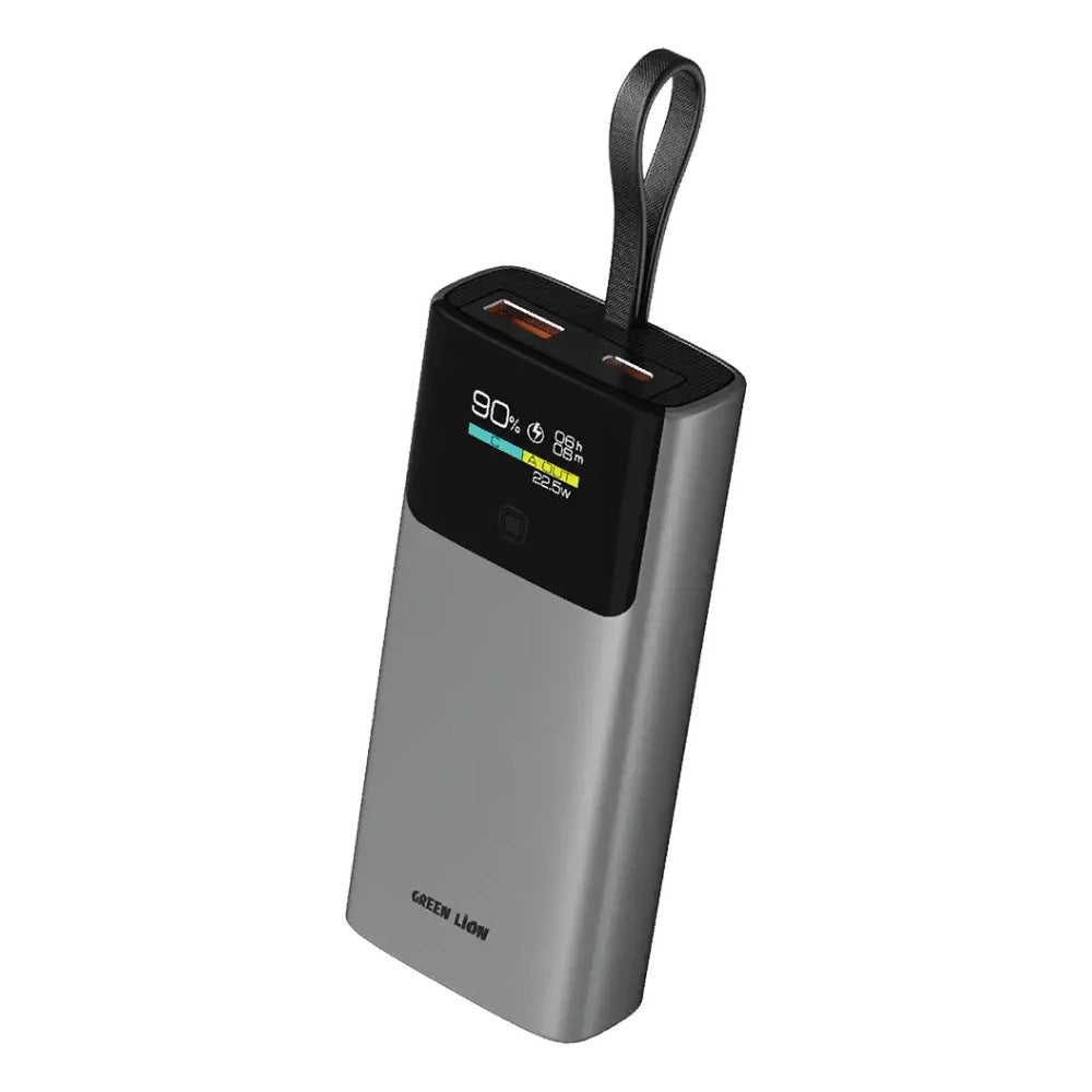Green Lion Voltix PD20W 10000mAh Power Bank Grey