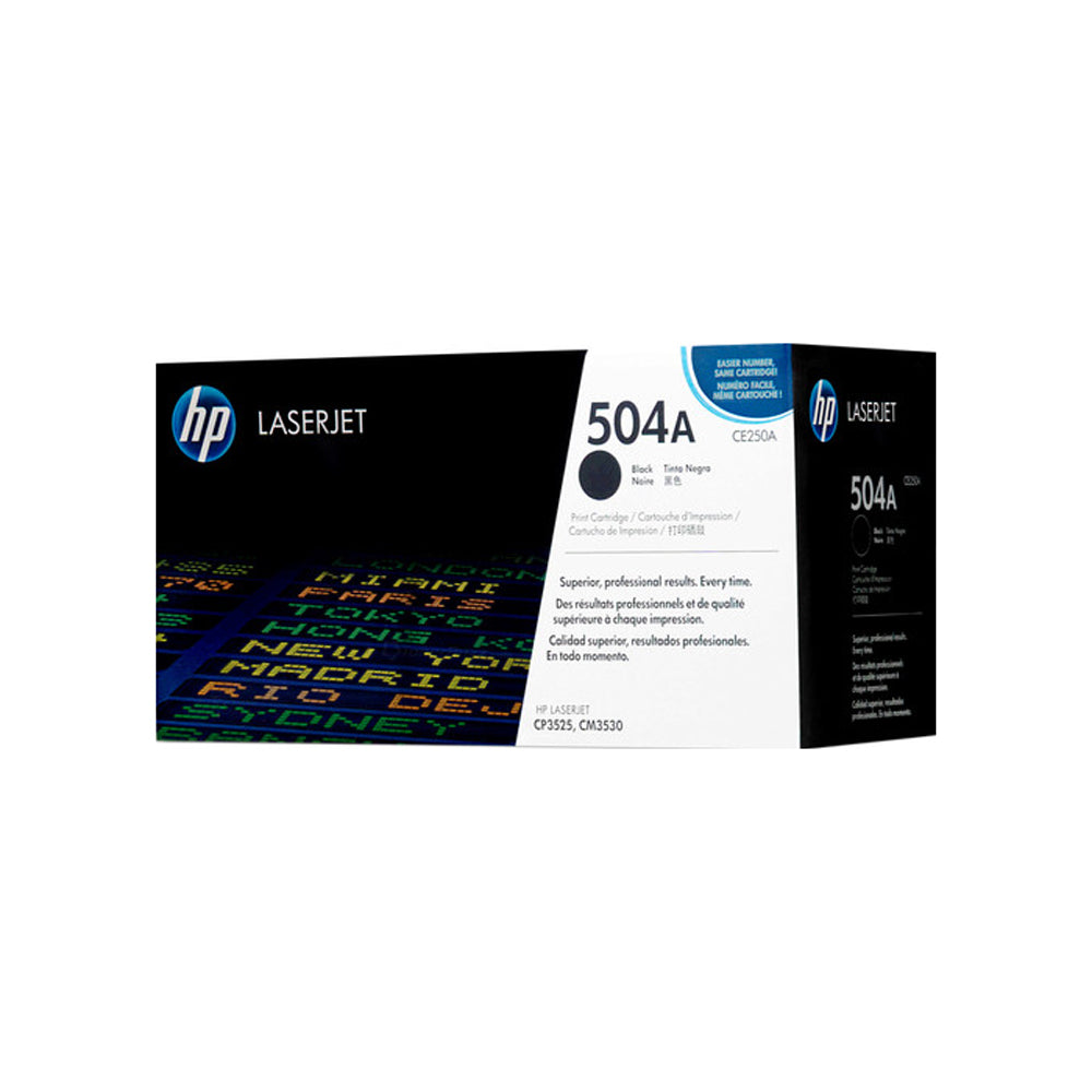 HP 504A CE250A Original Toner Black