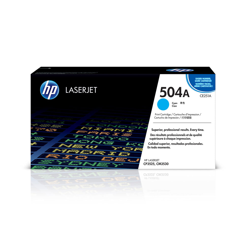 HP 504A CE251A Original Toner Cyan