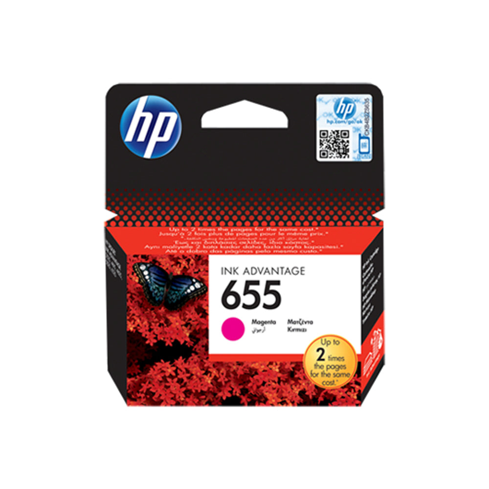 HP 655 Original Ink Magenta CZ111AE