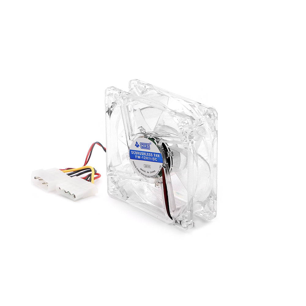 HXS Fan 8X8X2.5 12V Blue