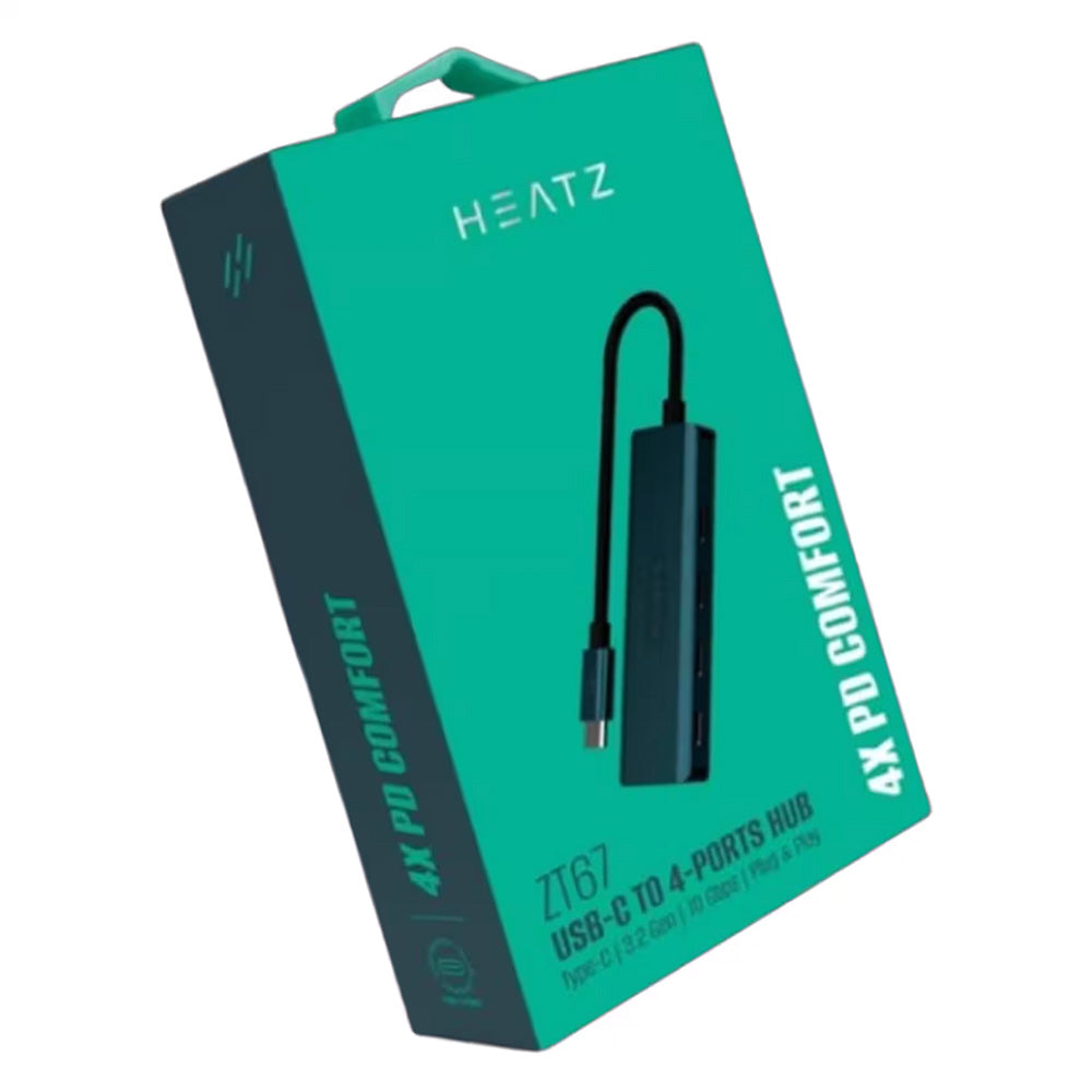 Heatz ZT67 USB-C to 4 Ports Hub