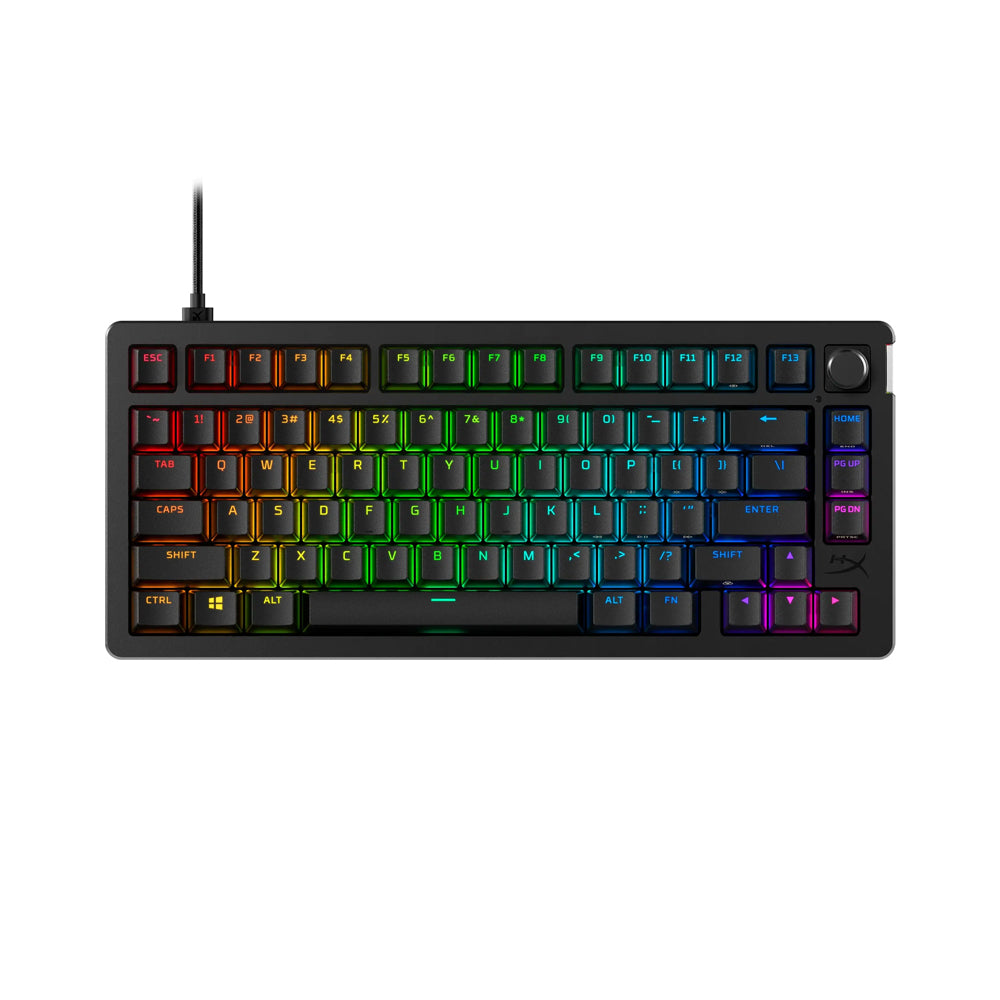 HyperX Alloy Rise 75 Wired Mechanical Gaming Keyboard Red Switches 7G7A4AA