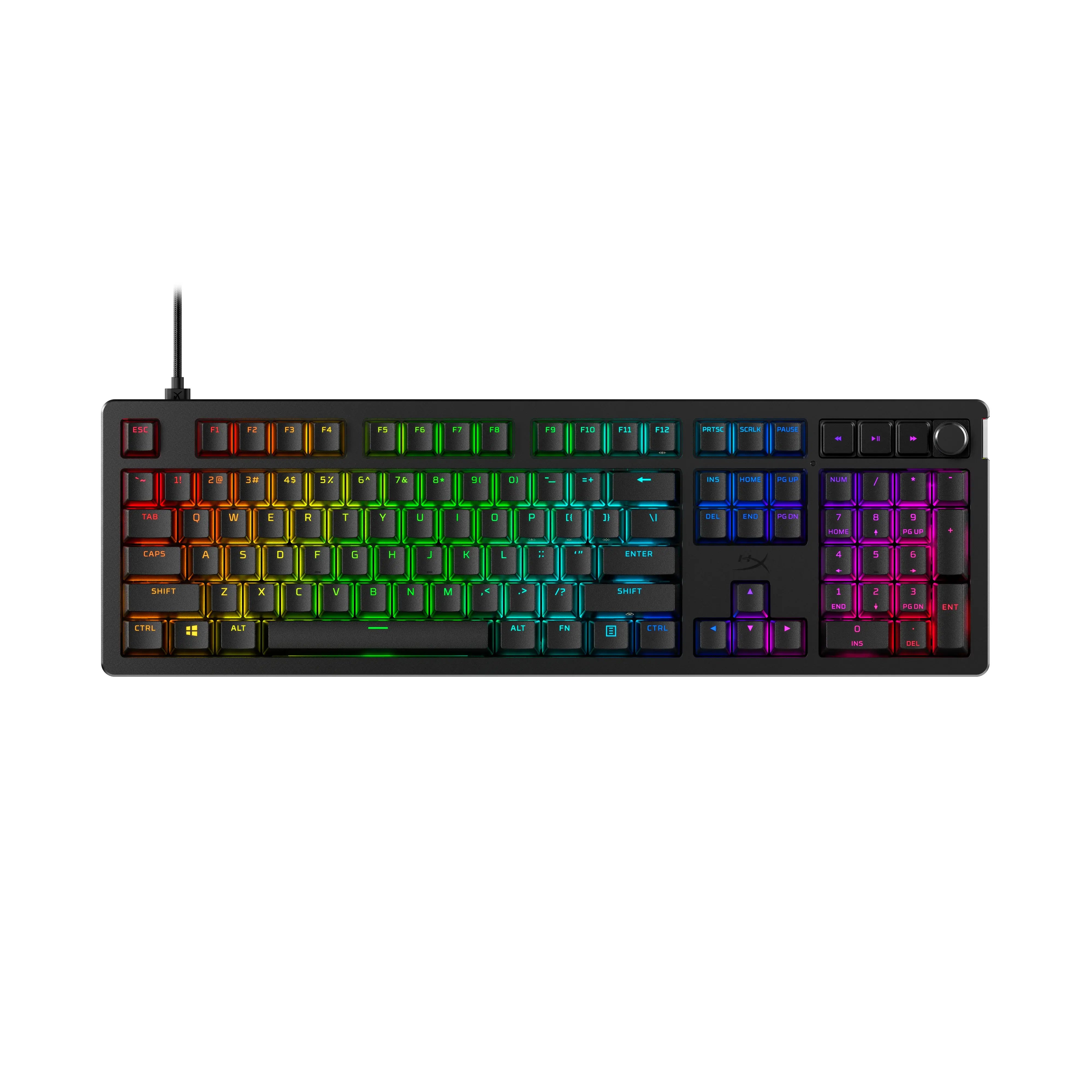 HyperX Alloy Rise Mechanical Gaming Keyboard Red Switches 7G7A3AA