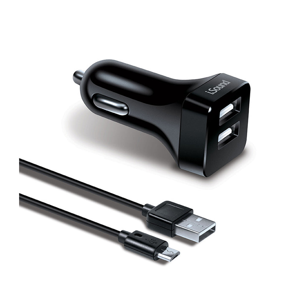 ISound Smartphone Car Charger Kit Micro USB 6856